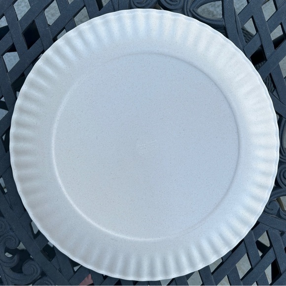 Tommy Bahama 16” Tropical Hibiscus Floral Palm Leaf Melamine Serving Platter - Picture 12 of 14